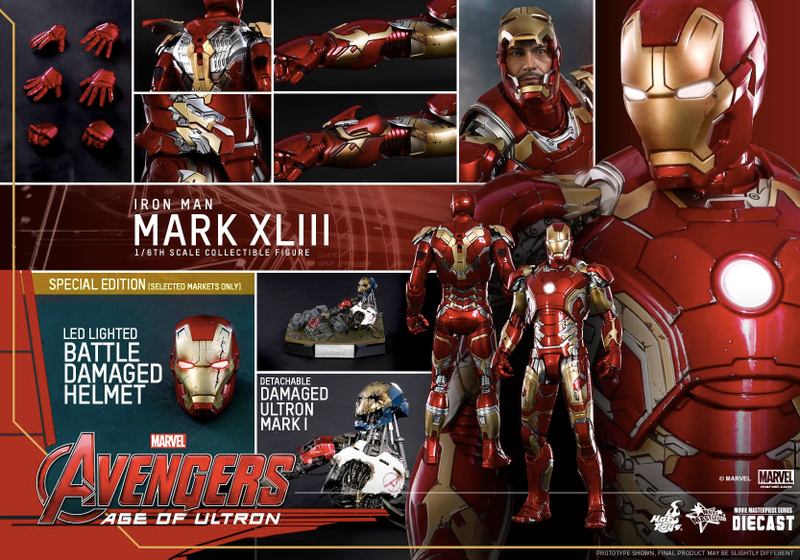 Illustration for article titled Hot Toys Just Gave Us a Peek At Iron Man's Avengers: Age of UltronĀ Armor